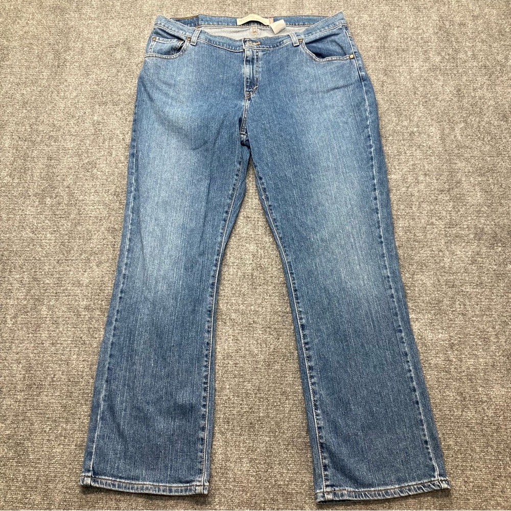 Women’s Blue Denim Jeans - Classic Straight Leg
